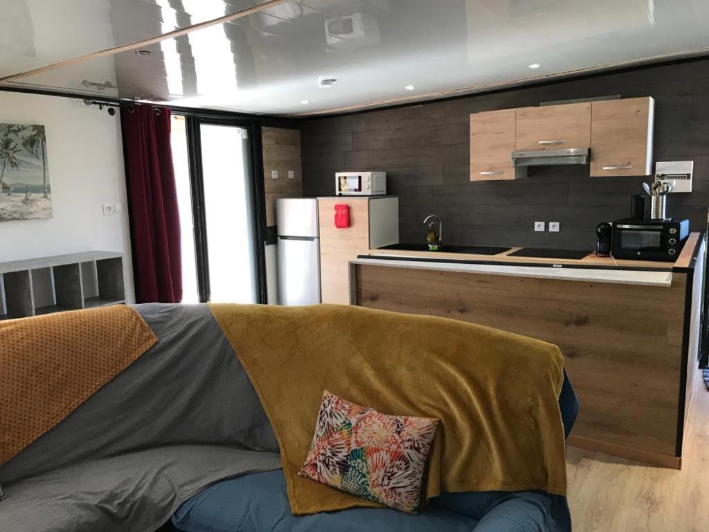Le Flamboyant Avec Piscine Chauffee 30° Et Jacuzzi Apartment Saint-André Exterior foto